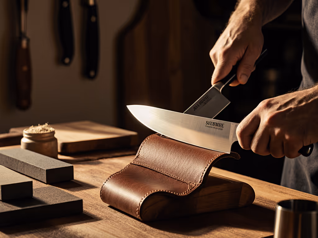 Leather Strop Technique: Achieve Perfect Edge Angles