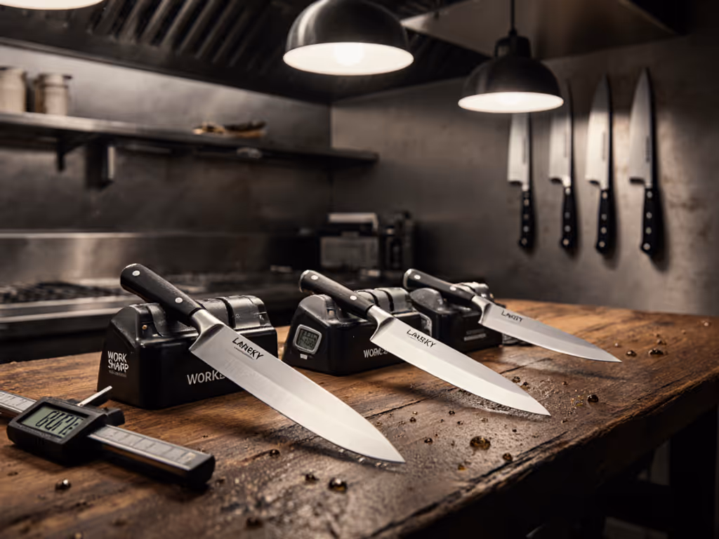 Best Guided Sharpening Systems: Angle Precision Tested