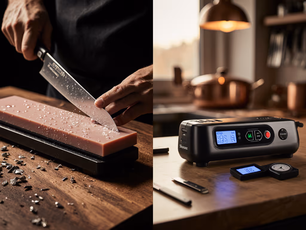 Whetstone vs Electric Knife Sharpener: Results Compared